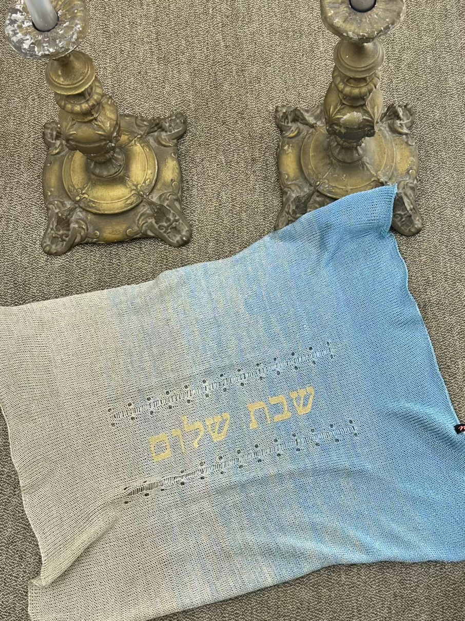 Dash & Dot Ombre Challah Cover