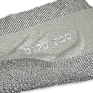 Sheer Mesh Silvery White